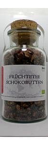 Früchtetee Schokobutten im Korkenglas
