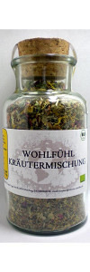 Wohlfühltee Bio im Korkenglas