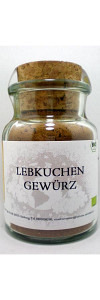 Lebkuchengewürz Bio im Korkenglas