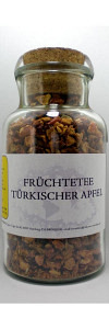 Früchtetee Türkischer Apfel im Korkenglas